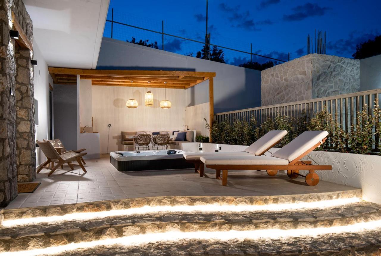 Lithos Luxury Villa アルハンゲロス エクステリア 写真