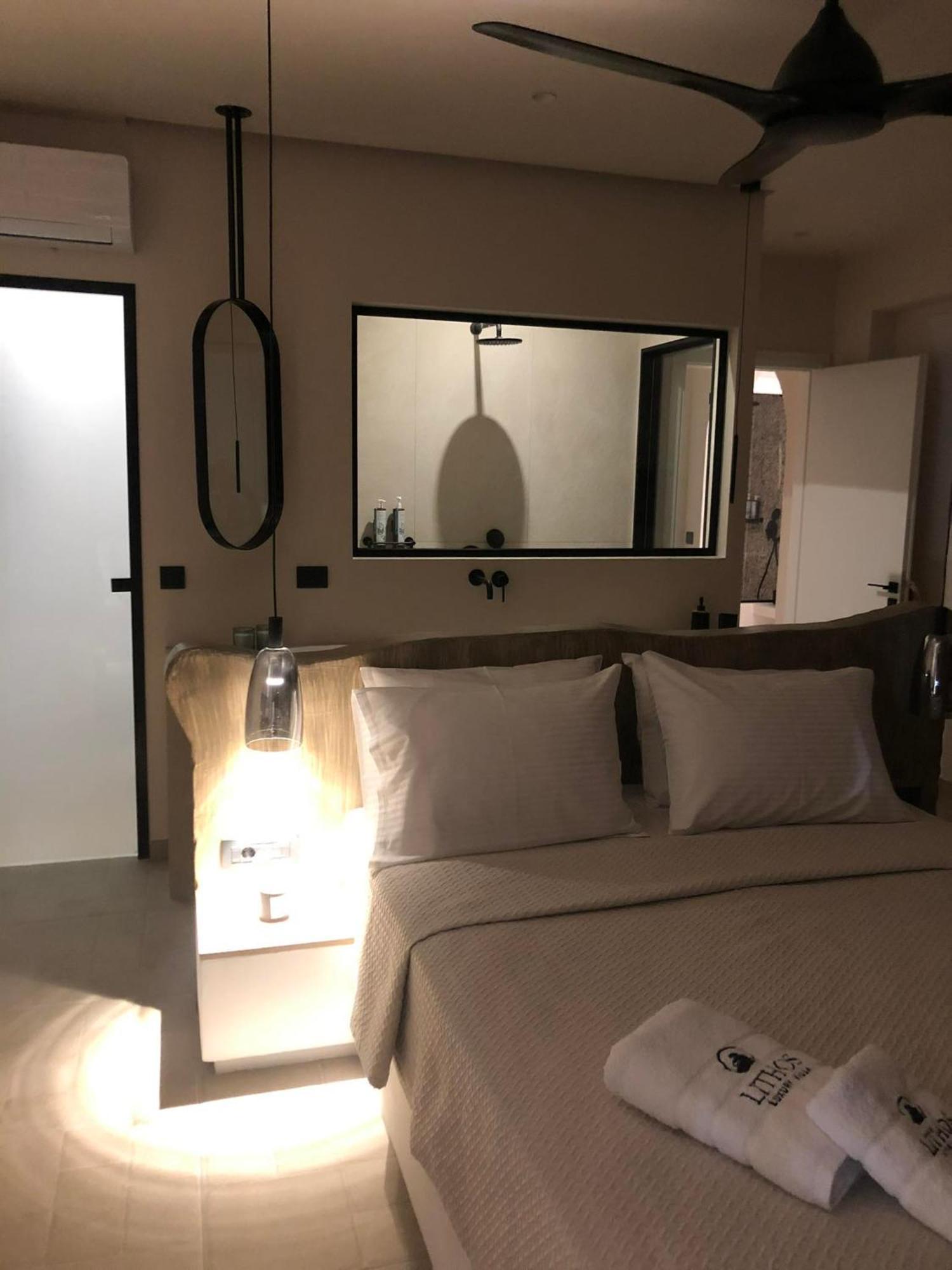 Lithos Luxury Villa アルハンゲロス エクステリア 写真