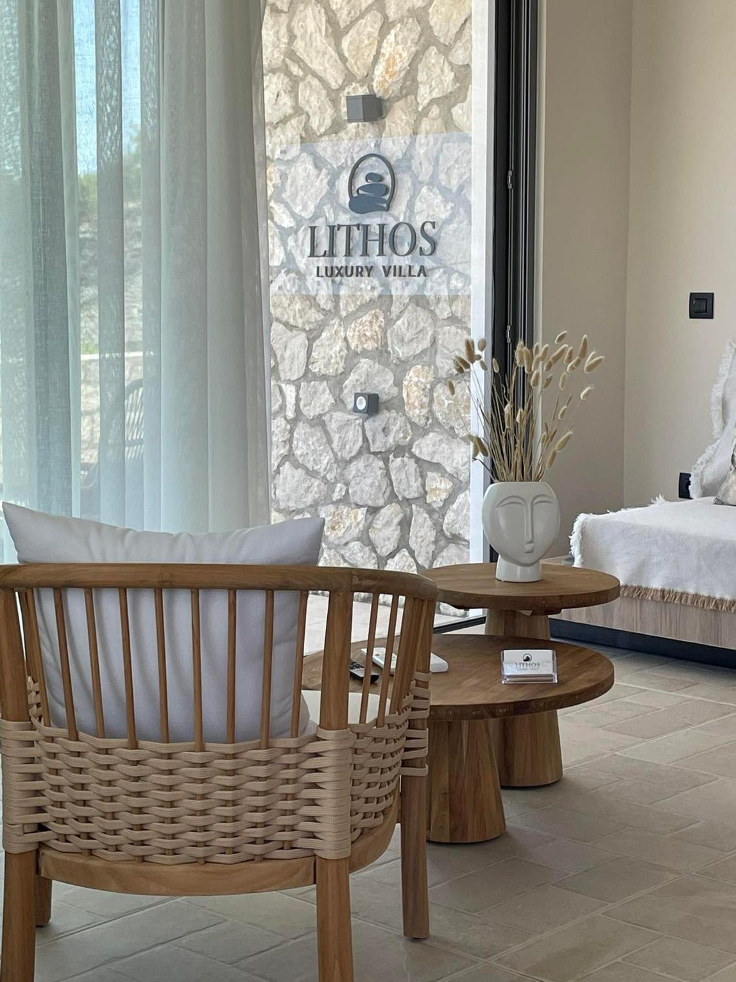 Lithos Luxury Villa アルハンゲロス エクステリア 写真