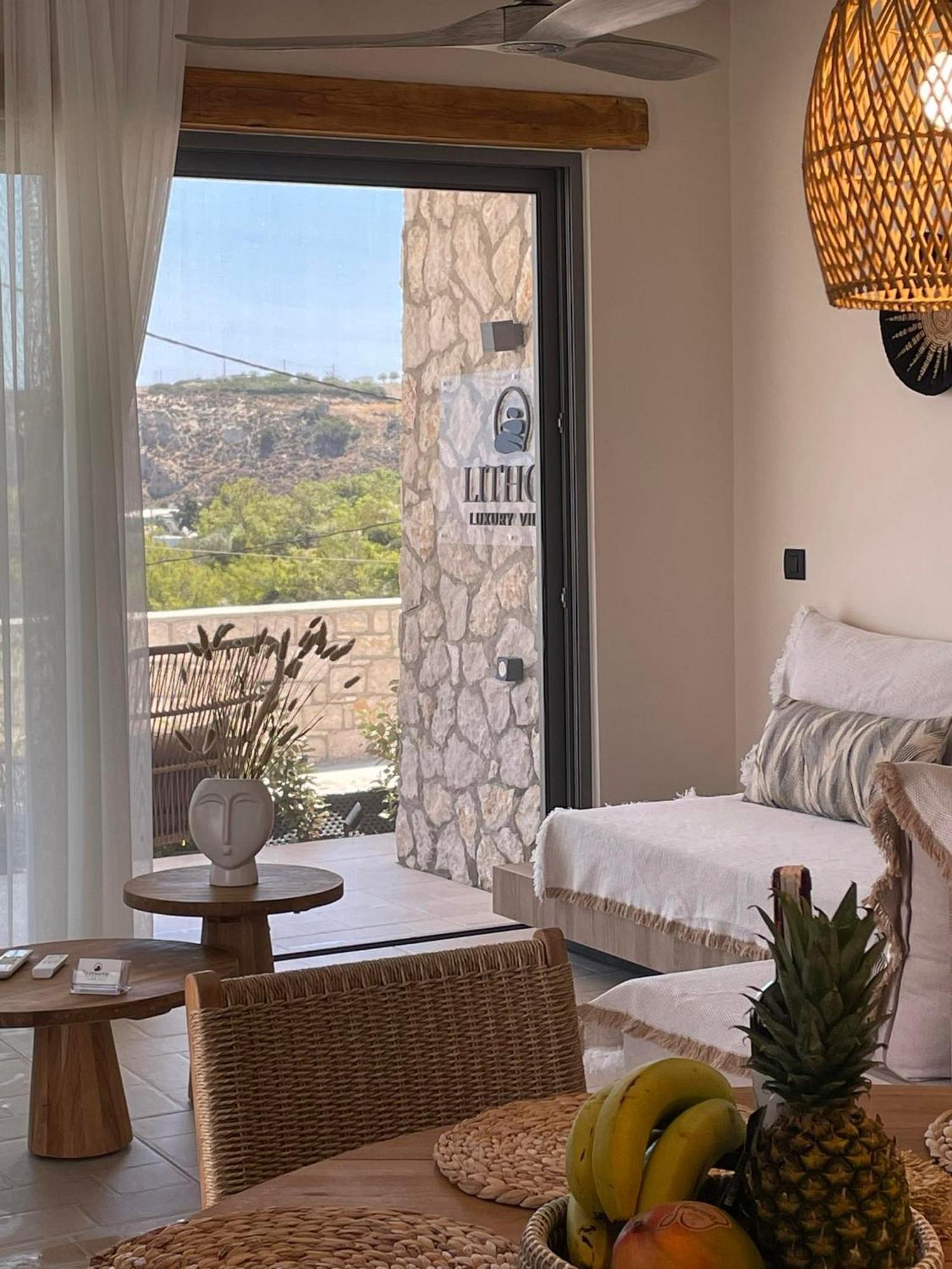 Lithos Luxury Villa アルハンゲロス エクステリア 写真