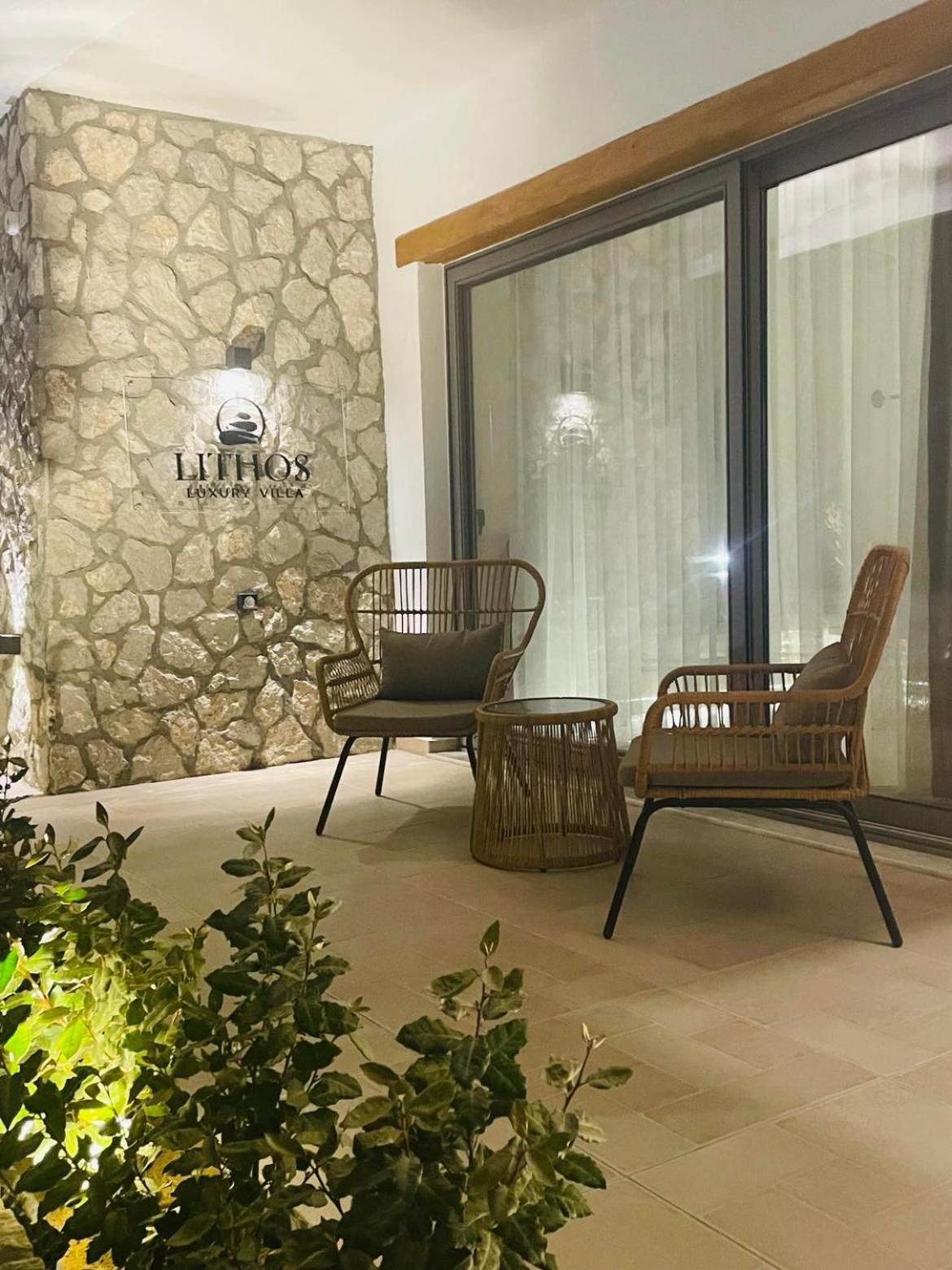 Lithos Luxury Villa アルハンゲロス エクステリア 写真