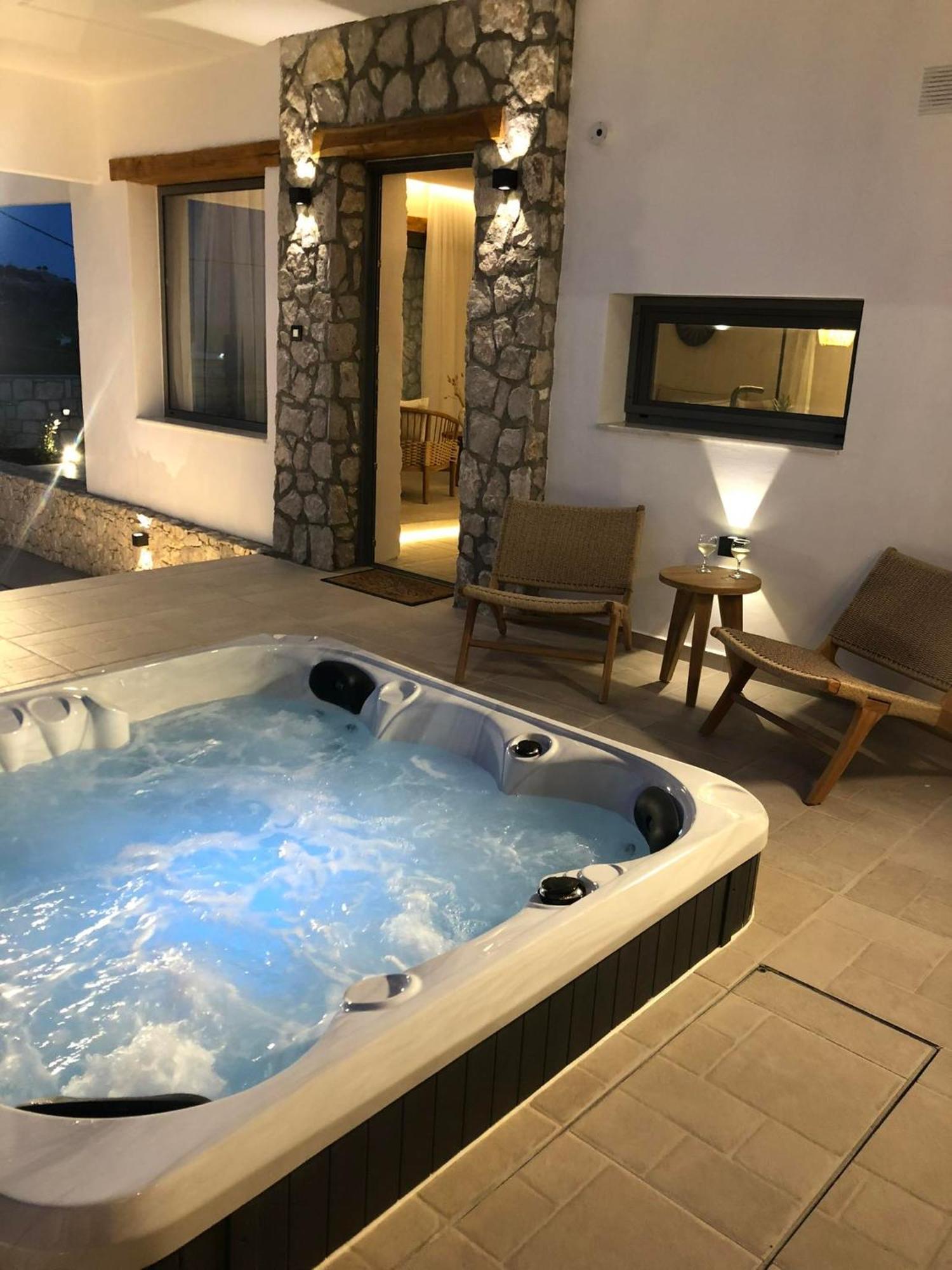 Lithos Luxury Villa アルハンゲロス エクステリア 写真