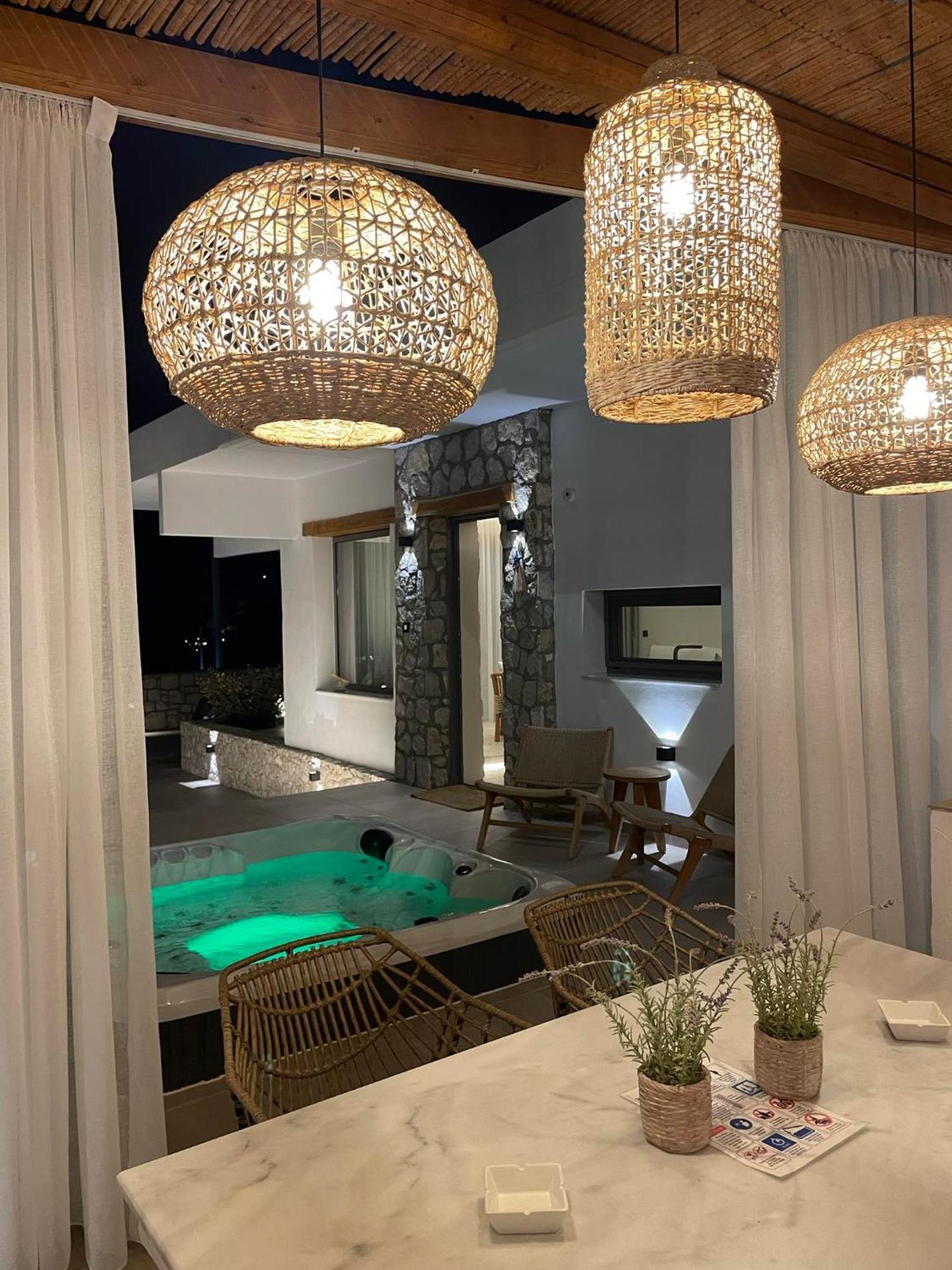 Lithos Luxury Villa アルハンゲロス エクステリア 写真